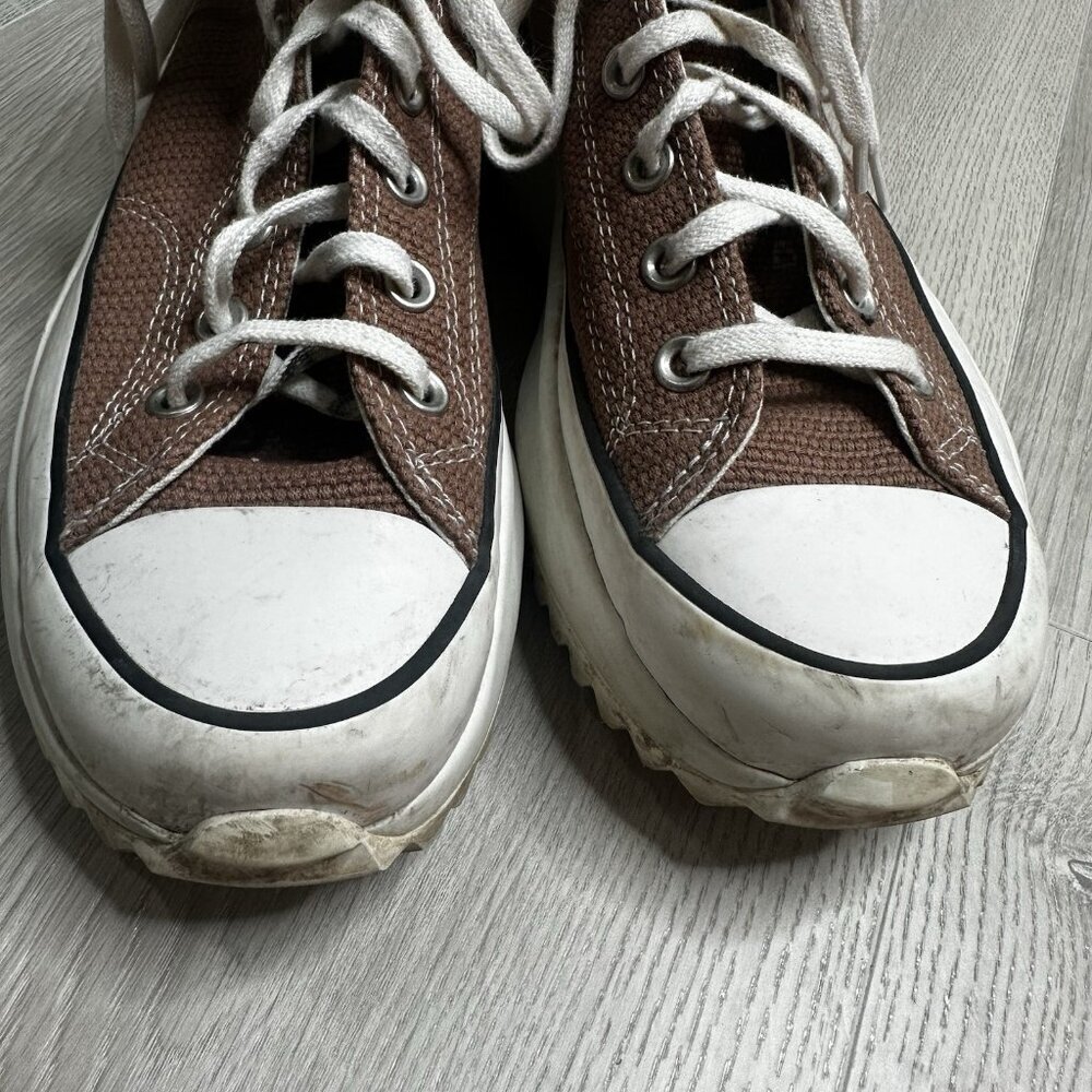 Converse Unisex Run Star‎ Hike Platform High Top Shoes Sneakers Men 9.5/Wmn 11 - Picture 3 of 11